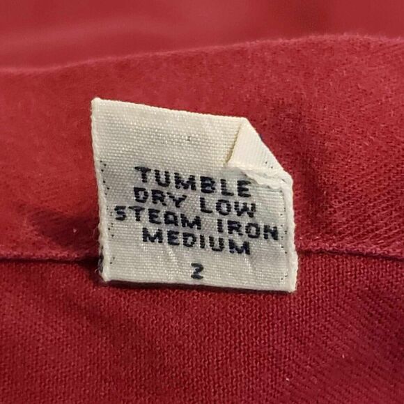 Polo Ralph Lauren Shirt Oxford Men's XL Solid Berry LS Blaire Button Down - Picture 6 of 11